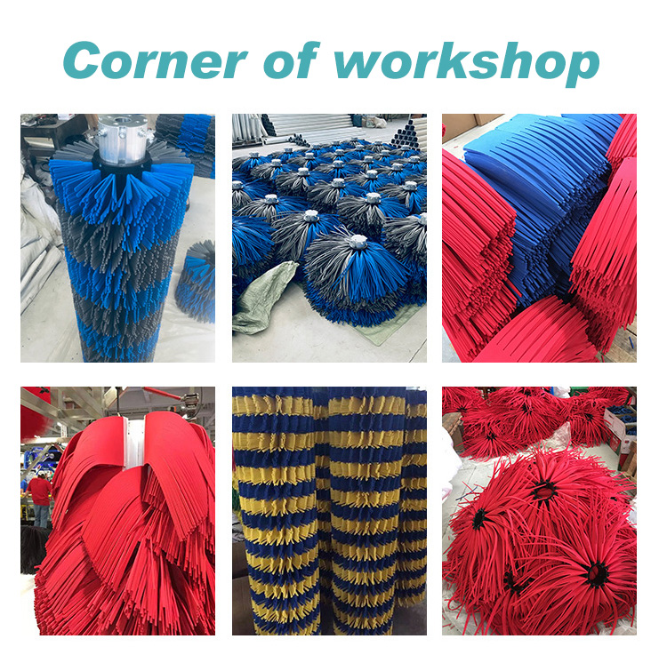 High Elasticity And Flexibility Car Wash Brush Roller With EVA Foam