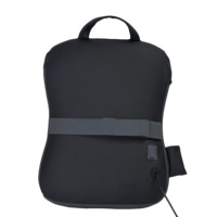 Healthpal nouveau pétrissage électrique Shiatsu cou épaule lombaire dos rouleau supérieur et inférieur Shiatsu coussin de Massage