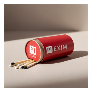 Boîte d'allumettes en carton publicitaire personnalisée de marque personnalisée faite à la main en Inde - Product Image 1