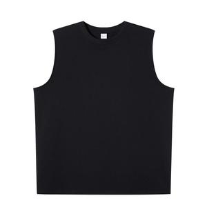 Men's Sporty Fitness Vest Tight Training Round Neck Waistcoat High Elastic Quick-Drying Sports <b>Running</b> Top - Product Image 2