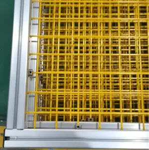 맞춤형 멀티 컬러 금속 메쉬 알루미늄 압출 울타리 산업용 장비 가드 용 알루미늄 프로파일 액세서리