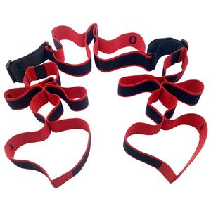 Sabuk Resistensi Sabuk Latihan Gesper Dapat Disesuaikan Merah Multifungsi Peregangan Panjang Dapat Ditarik Latihan Nomor Yoga - Product Image 3