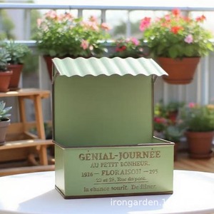 Fioriera in ferro battuto <span class=keywords><strong>da</strong></span> appendere a parete, decorazioni retrò per <span class=keywords><strong>piante</strong></span> grasse, vaso per <span class=keywords><strong>piante</strong></span> grasse, vendita transfrontaliera - Product Image 2