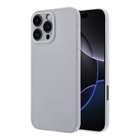 Coque Ultra Fine pour iPhone 17 Pro Max 0,5 mm Anti-Traces de Doigts avec Conception de Refroidissement à Nid d'Abeille pour iPhone 17 Coque Légère