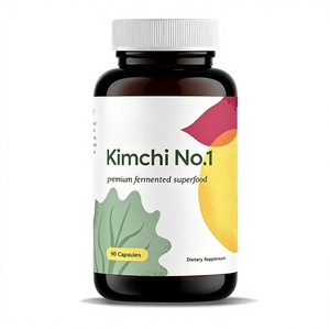 Capsule di Kimchi Fermentato OEM con Probiotici e Batteri Lattici per la Salute Intestinale e il Supporto Immunitario - Product Image 1