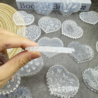Moules en silicone transparent de qualité alimentaire pour nail art avec motifs mignons de papillons, de coquillages et de roses pour manucure DIY