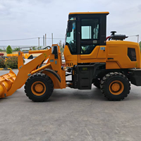 Chargeuse sur pneus compacte 4x4 articulée diesel pour travaux agricoles, chantiers, chargement de matériaux et mines
