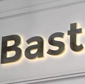 Tùy Chỉnh <span class=keywords><strong>Mini</strong></span> LED Ánh Sáng Hộp Sáng Thép Không Gỉ Nhựa Biển Quảng Cáo Trang Trí Sáng Từ Acrylic Thủy Tinh Chiếu Sáng Dấu Hiệu - Product Image 6