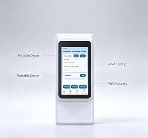 เครื่องวิเคราะห์ภูมิคุ้มกันแบบเรืองแสงพกพา HTSY ระบบ POCT แบบพกพา เครื่อง POCT แบบมือถือ - Product Image 1