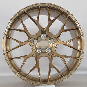 Rines HRF Forged Black Machine Face de 21 y 22 Pulgadas para Auto, 5x112 para <span class=keywords><strong>Mercedes</strong></span> W221 W222 W223 <span class=keywords><strong>Clase</strong></span> <span class=keywords><strong>S</strong></span> - Product Image 2
