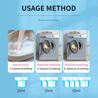Échantillon gratuit bouteille personnalisée 3l nettoyage en profondeur protection des couleurs parfum durable détergent à lessive liquide pour lavage à la main en machine