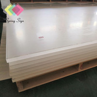 Feuille acrylique transparente anti-UV personnalisée Feuilles acryliques moulées de 12mm Découpe laser