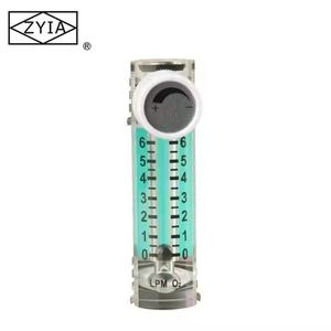 Regulator Aliran Gas/Oksigen Plastik Akrilik Medis Mini Portabel Pengukur Aliran Baja Tahan Karat Konsentrator Oksigen Rumah Tangga - Product Image 5