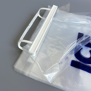 Túi đá <span class=keywords><strong>Wicket</strong></span> làm từ nhựa <span class=keywords><strong>LDPE</strong></span> thân thiện với môi trường, trong suốt, dùng để đóng gói thực phẩm, in logo tùy chỉnh, loại PE dùng để bảo quản - Product Image 2