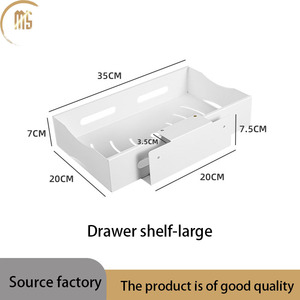 Tủ bếp chuyển đổi ngăn kéo nhỏ ngăn kéo loại thép không gỉ món ăn giá bát giá lưu trữ nhà bếp giá - Product Image 5