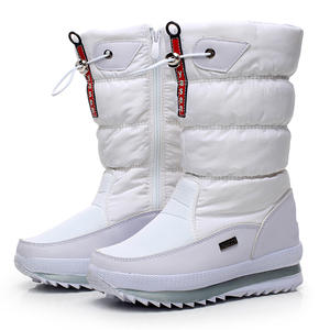 Bottes de Neige pour Femme, Bottes d'Hiver à Plateforme Épaisses en Peluche, Imperméables, Antidérapantes, Mode Féminine, Chaussures d'Hiver Chaudes à Fourrure - Product Image 1