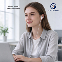 Écouteurs filaires semi intra-auriculaires avec connecteur 3,5 mm / Type-C / 8 broches, contrôle intégré, microphone intégré, câble de 1,2 m