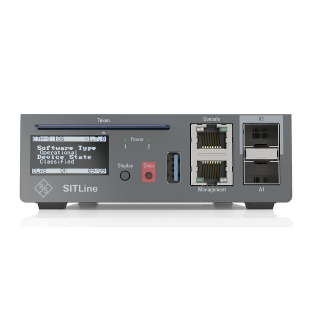 ROHDE&SCHWARZ SITLine ETH-S Layer 2 Network Encryptor for Classified Data Germany Origin 1 Month Warranty