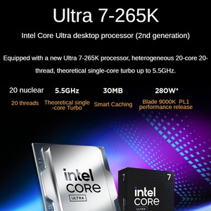 Ordinateur de bureau gaming Legion Blade 9000K 2024, best-seller, Intel Ultra 7-265K, 32 Go, 1 To, GeForce RTX 4070Ti SUPER - Product Image 4
