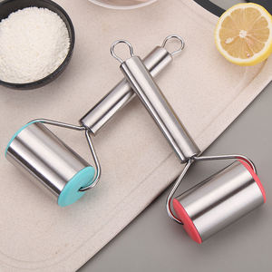 Venta al por mayor de utensilios de cocina de metal en forma de <span class=keywords><strong>Y</strong></span> pequeño rodillo antiadherente de acero inoxidable <span class=keywords><strong>Pasta</strong></span> Galletas Masa Pastelería <span class=keywords><strong>Pizza</strong></span> Rodillo - Product Image 5