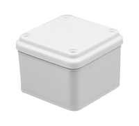 Boîtier étanche IP67, boîte de jonction électrique industrielle, boîte de commutation électrique en plastique étanche IP65 PVC pour extérieur