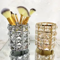 Porte-pinceaux à ongles en acrylique 2024, support avancé pour stylos de nail art, porte-stylos en cristal diamant pour nail art