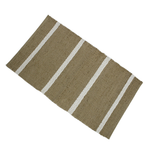 Sustainable Natural Jute Rectangle <b>Door</b> <b>Mat</b> <b>Washable</b> Woven Floor Rug Non Slip Entryway <b>Mat</b> For Home Front <b>Door</b> Hallway Kitchen - Product Image 1