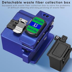 Cisaille à fibre optique SAIVXIAN X5 3 en 1 avec support pour 0,25, 0,9 et 3,0 mm et boîte de récupération amovible - Product Image 6