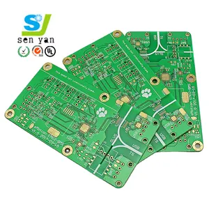 Kustom antena Iptv Tv Pcba penerima Tv satelit Pcb dicetak papan sirkuit produsen perusahaan