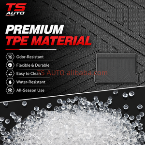 Tappetino per bagagliaio <span class=keywords><strong>CYS</strong></span> in TPE impermeabile e antiscivolo per Toyota Land Cruiser FJ 2026, protezione personalizzata per il vano di carico posteriore - Product Image 5
