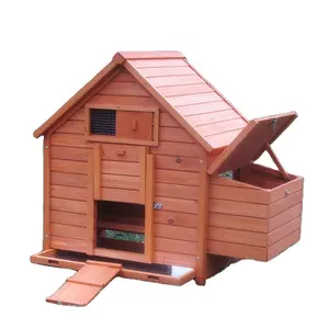 Outdoor Houten Kippenhok Te Koop Tuin Kippenhok Met Nestbox Luxe Waterdichte Konijn Kip Huis Kooi