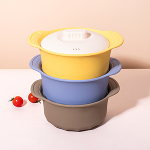 Vaporera de silicona para microondas, vaporera de silicona para comida rápida, olla de silicona para fideos instantáneos, vaporera de silicona de grado alimenticio - Product Image 2