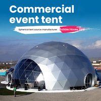 Maison à bulles transparente extérieure d'usine Structure en aluminium Resorts préfabriqués Maisons à bulles innovantes et élégantes