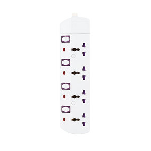 EAU Dubaï Électrique Plat Multi Plug Universel Prise D'extension De Puissance Prise UK 3M 5M Câble 4 Voies 4 Gang <span class=keywords><strong>ESMA</strong></span> 10A/13A Cuivre Plastique - Product Image 2
