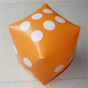 Inflatable Toy Dice 35mm40mm PVC Children's Play Equipment For Chess Card Games Unisex Age 2 4 Years - Product Image 3