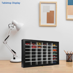 1/64 Diecast Xe Mô Hình lưu trữ hộp tường tủ rack hiển thị cho HotWheels Bộ sưu tập Hot hiển thị trường hợp cho xe mô hình - Product Image 4