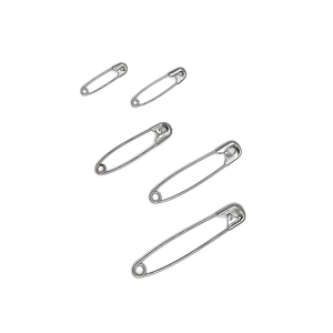 Vente en gros d'épingles de sûreté en acier inoxydable argent 23mm 28mm attache épingle de sûreté pour vêtement vêtements accessoires de <span class=keywords><strong>couture</strong></span> - Product Image 2