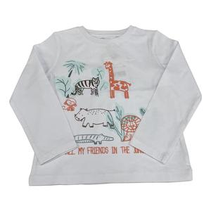T-shirts pour garçons en jersey 100% coton, col rond, imprimé cartoon, style décontracté élégant, fabrication exquise - Product Image 3