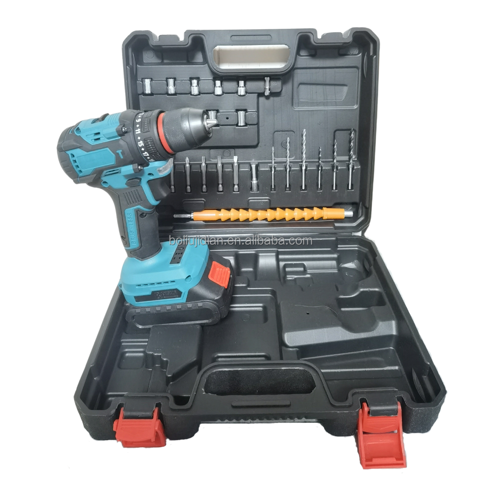 21 Volt Lithium Battery Combination Tool Multi-Function Cordless Drill Screwdriver Set Variable Speed Impact DC Motor for DIY · image 6