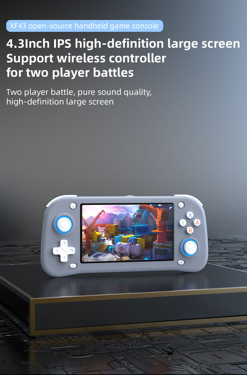 2025 Latest XF43 Portable Pxp Pocket 3D Classic TV Video Gaming