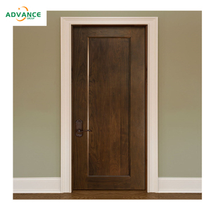 Panel de <span class=keywords><strong>puerta</strong></span> pintado con acabado <span class=keywords><strong>MDF</strong></span> <span class=keywords><strong>Interior</strong></span> de madera de diseño Simple para contrachapado de habitación <span class=keywords><strong>Interior</strong></span> - Product Image 5