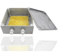 Boîte de jonction antidéflagrante en aluminium moulé ou en acier au carbone IP66 Exd pour l'industrie chimique, pétrolière et gazière