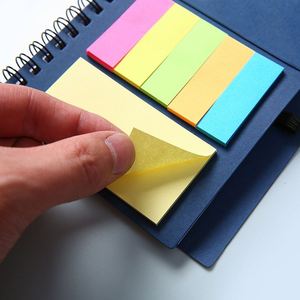 Juego de Notas Adhesivas de Neón Creativas, Bloc de Notas Personalizado con Dibujos Animados, Bloc de Notas Adhesivas Reutilizables para Estudiantes, Oficina y Regalos Promocionales - Product Image 3