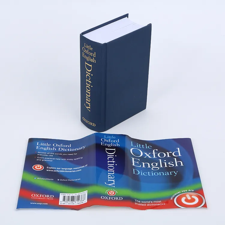 Custom Books Printing Perfect Binding Oxford Dictionary Advanced Learner's Dictionary Printing For School
