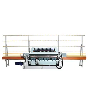 GTM automatic shaped glass polisher glass edging beveling machine