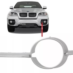 Bmw Front <b>Bumper</b> Fog Light Grille Cover Trim 51117188385 51117188386 <b>Clip</b> On Plastic Left Right - Product Image 3
