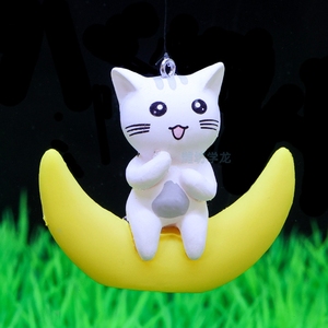 <span class=keywords><strong>Fish</strong></span> Tank Decoração Paisagem Ornamento Lua Animal <span class=keywords><strong>Fish</strong></span> Tank Flutuante Pingente Little Bear Little Dog Blue Fatty Diver - Product Image 6