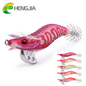 Vente en gros de leurres pour calmars 2.0 #   Matériel de pêche en mer, leurre de crevettes qui brille dans le noir avec des hameçons à double couche - Product Image 1