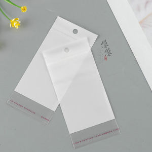 Selbst klebender klarer PE-Kunststoffs chmuck Poly beutel OPP-Geschenk verpackung mit Ventil-Tiefdruck MOQ 100St - Product Image 3