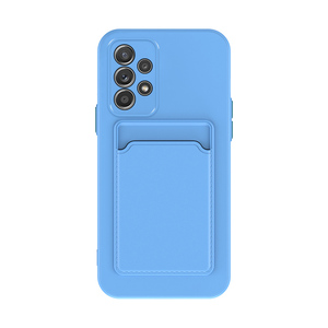 Custodia morbida in Silicone liquido antigoccia per <span class=keywords><strong>Samsung</strong></span> A71 A51 M51 <span class=keywords><strong>A31</strong></span> A21s <span class=keywords><strong>cover</strong></span> posteriore con design dello slot per schede delicato sulla pelle - Product Image 4